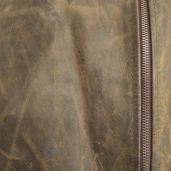 Johnny Florence Distressed Leather Jacket - Picture 5 of 7